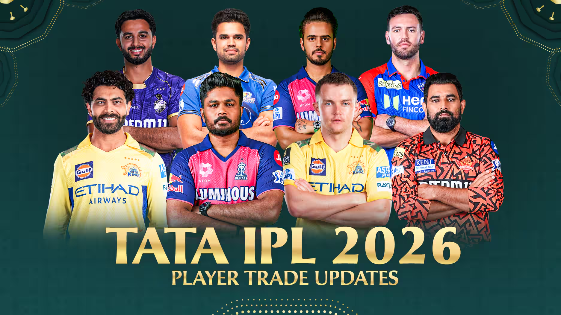 IPL 2026 all teams and captains - reddyanaid
